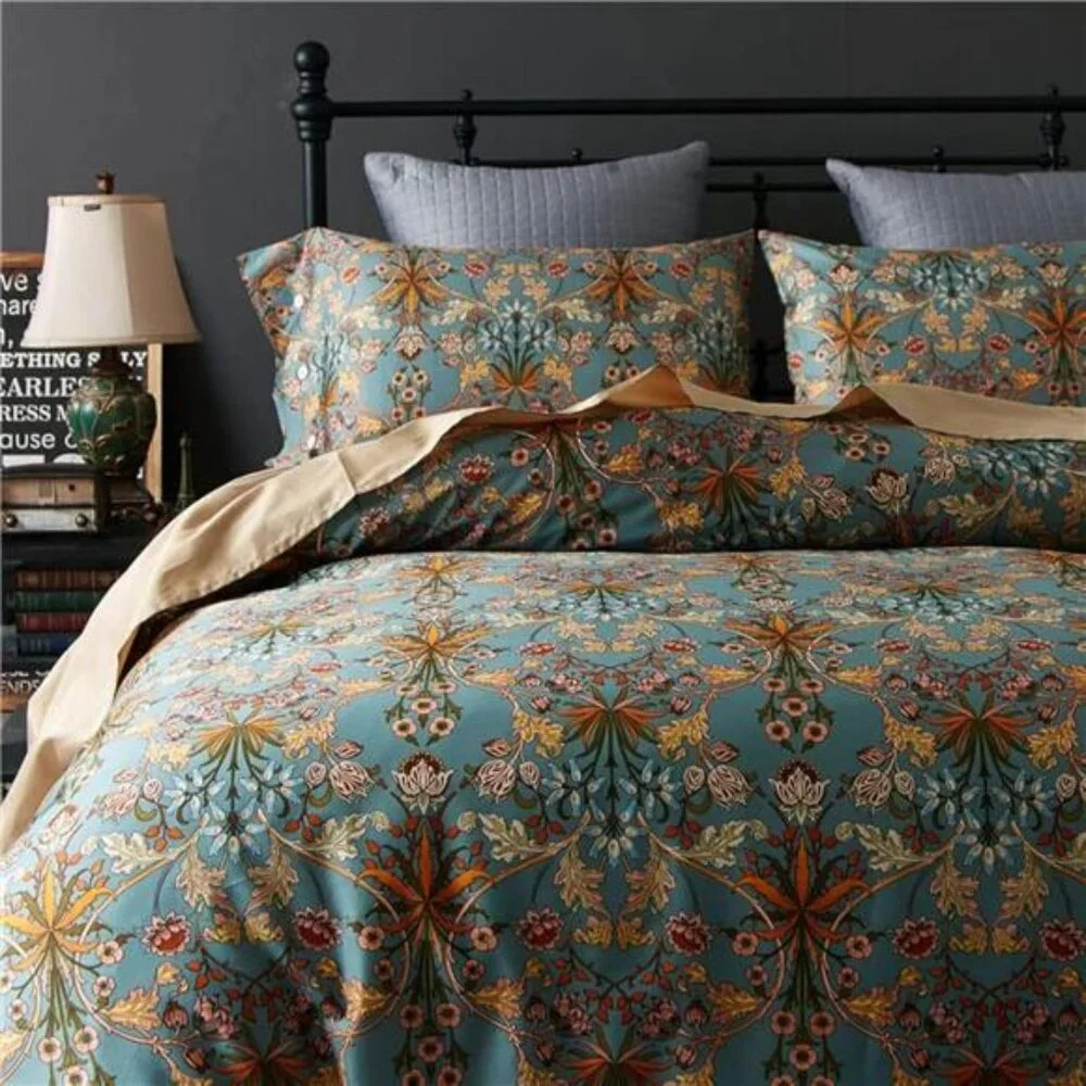 Comforter Set for Queen Size Bed Farmhouse Boho Bedding Sets Fluffy